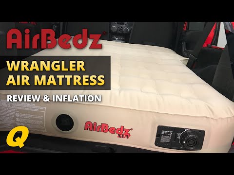 AirBedz XUV Inflatable Air Mattress Review for 4 Door Jeep Wrangler JK and JL