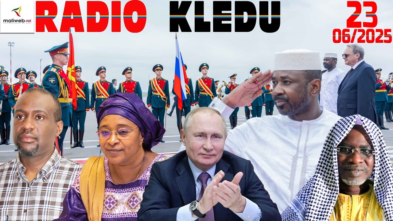 La Revue de Presse de la RADIO KLEDU du 23 Juin 2025