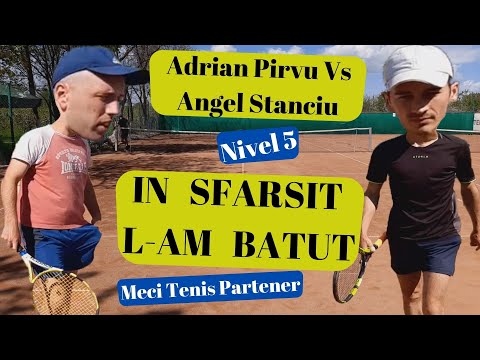 Angel Stanciu Vs. Adrian Pirvu | Meci Tenis Partener | Full Highlights | Scoreboard