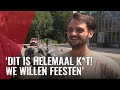 Uitgaan in de stad weer aan banden gelegd