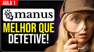 COMO ACHAR QUALQUER COISA usando a IA Manus! - AULA 1