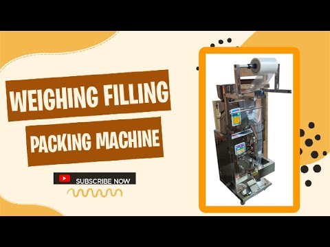 Weight Filler Automatic Pouch Packing Machine