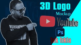 3D LOGO NASIL YAPILIR? | (Mockup) | Photoshop Tutorial
