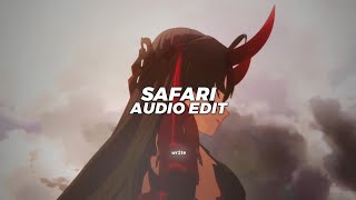 safari (hakan akkus remix) - serena • edit audio •