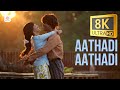 Anegan Aathadi Aathadi 8K 4K Video Song Dhanush Harris Jayaraj