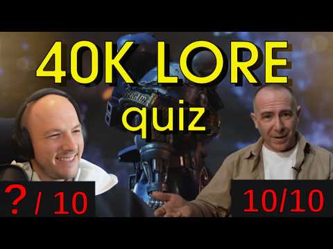 Warhammer 40K LORE - Do you know more than a Dominican priest?