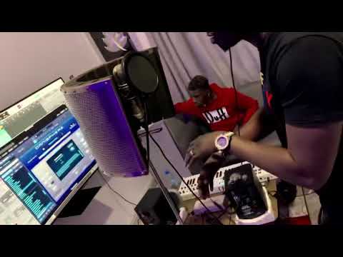 Studio session Cool lams Ft Gwada Maga