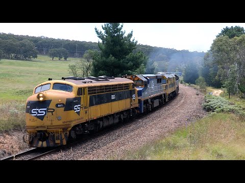 B61 West on 1845 to Kelso in February  2016