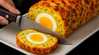 Mischen Sie einfach Kartoffeln und 3 Eier! Dieses festliche Gericht wird jeden sofort beeindrucken!