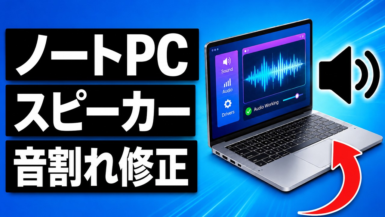 Windows 11でノートパソコンのスピーカーからパチパチ音がする問題の修正方法