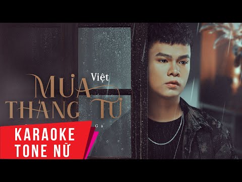 Karaoke | Mưa Tháng Tư - Như Việt | Beat Tone Nữ