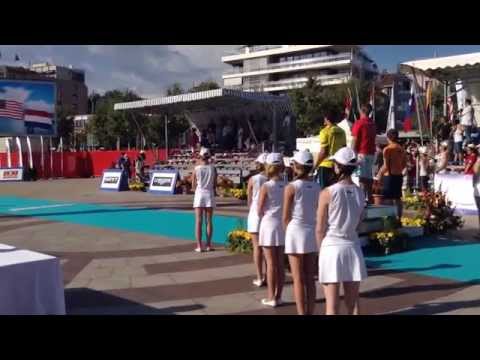 Ceremony men / Archery World Cup 2014 Lausanne