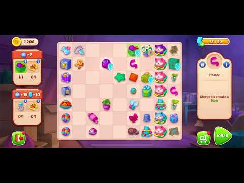 Homescapes Merge Game New Part 6 HD 3 - match puzzle Gameplay | android | IOS | GameGo Game