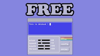 Video thumbnail for FREE VST Speek by Wavosaur by FREE PLUGINS FREE