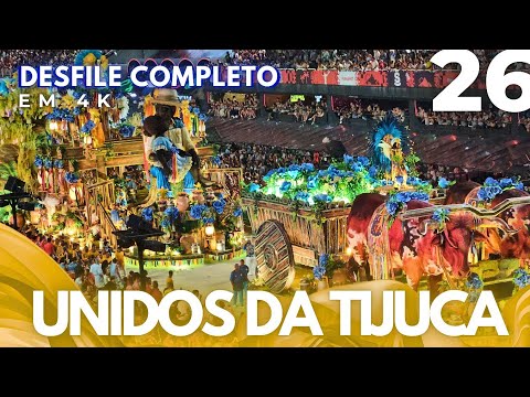 DESFILE TIJUCA 2026 EM 4K COMPLETO EXCLUSIVO