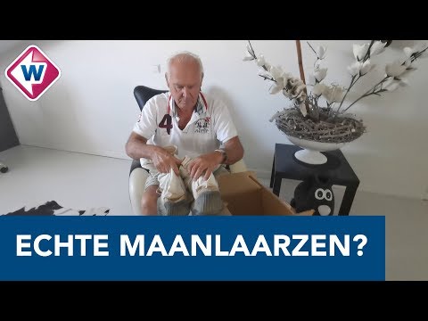 Henk heeft jarenlang 'maanlaarzen' op zolder liggen