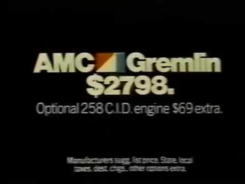 1975 AMC Gremlin Commercial