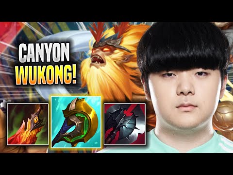 CANYON SHOWS WHY WUKONG IS BROKEN WITH NEW BUFFS! - DK Canyon Plays Wukong JUNGLE vs Graves!