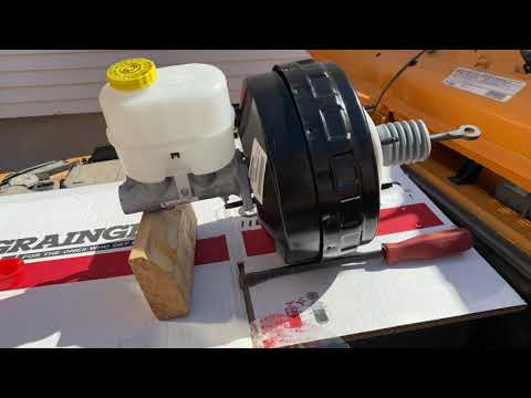 Jeep JK J8 master cylinder and booster installation - including what not to do