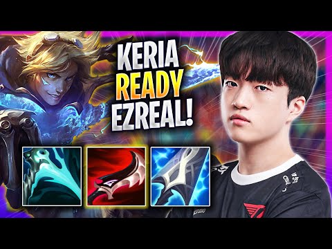 KERIA IS READY TO PLAY EZREAL! - T1 Keria Plays Ezreal ADC vs Ashe! | Season 2023