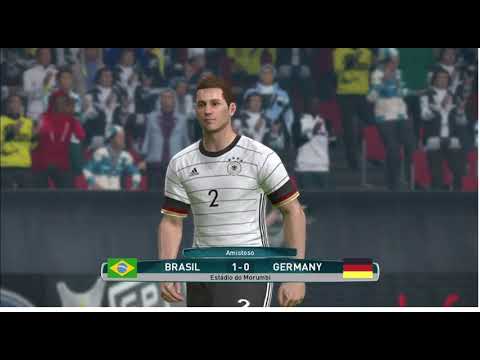 Brasil(B) vs Alemania(A) Pes 2017 TEMP 2020