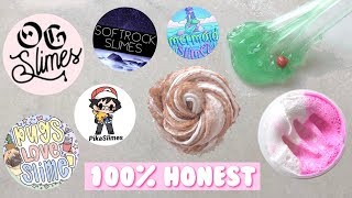 FAMOUS SLIME SHOP REVEW: SLIME OG, RACHELVIDS, PUGSLOVESLIME, AND MORE