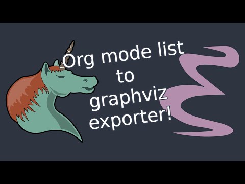 Emacs Hacking: creating graphviz trees from Org lists [Livestream Archive]