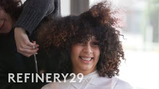 A Curl Expert Gives My Hair New Life & Voluminous Shape | Hair Me Out | Refinery29
