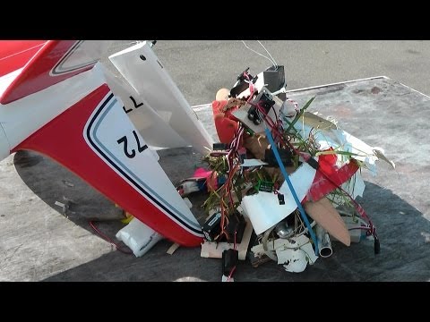 RC Airplane Crash Compilation 2011