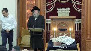 מוה''ר יצחק דוד אלטר שליט''א בדרשת הכנה לחג הפסח, ניסן תשע"ח