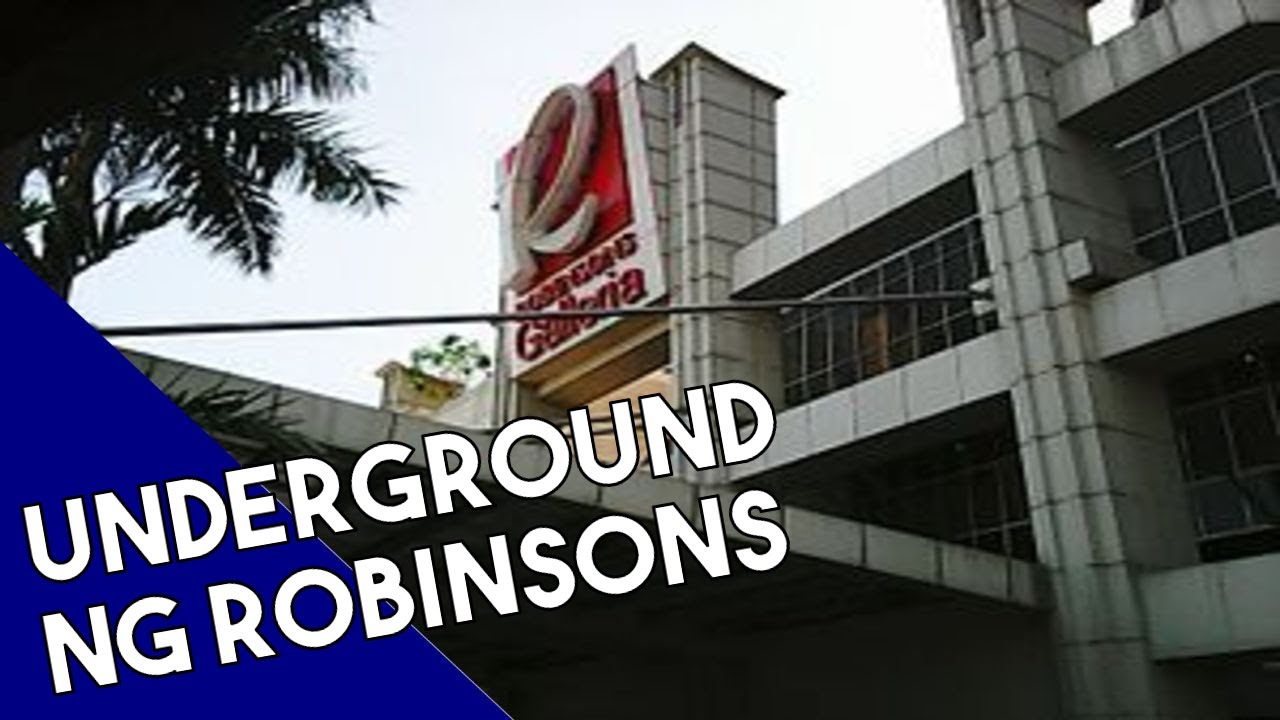Ang Taong Ahas sa Underground ng Robinsons Galleria