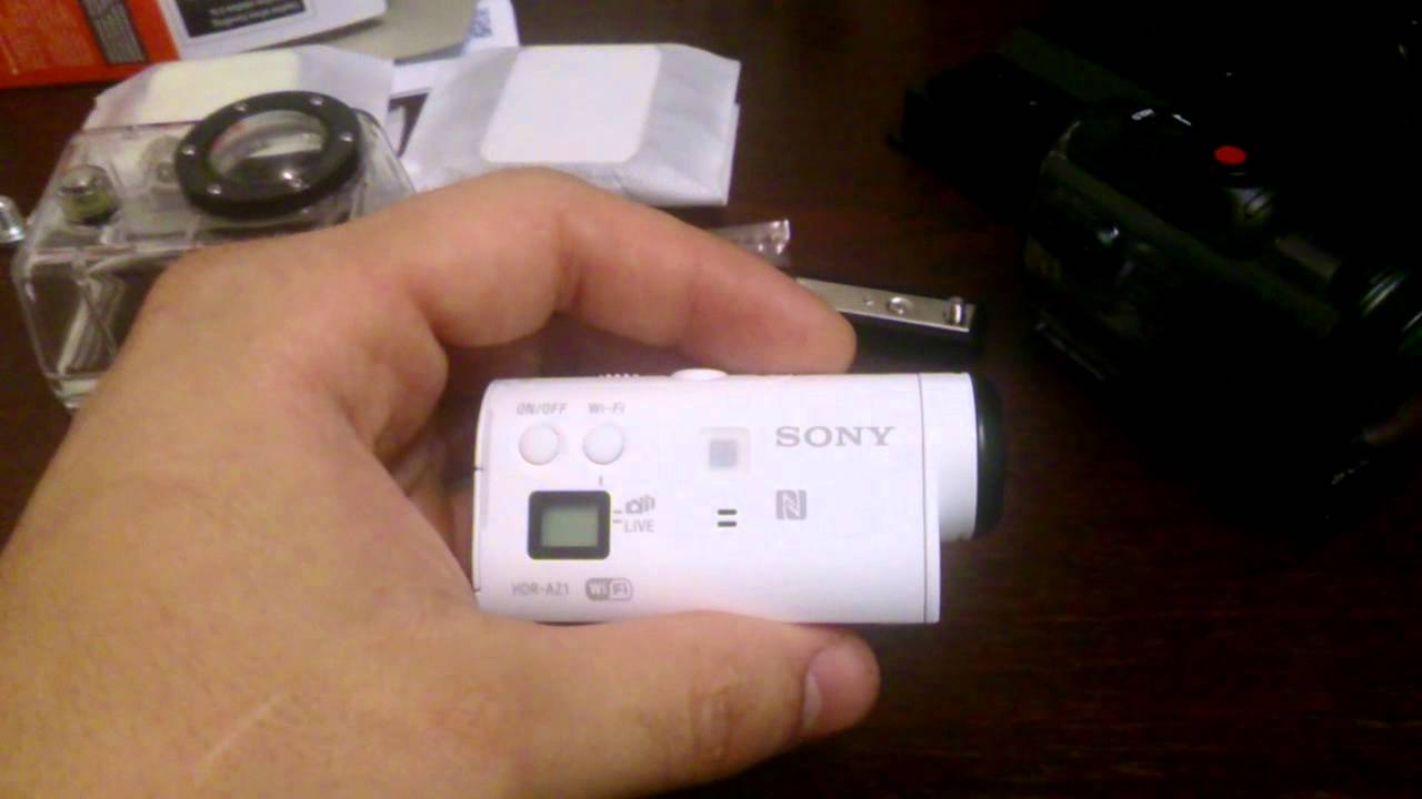 Экшн камера Sony HDR-AZ1VB
