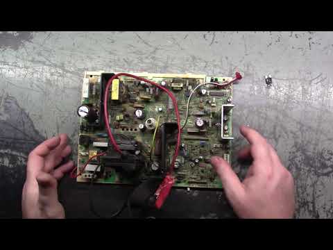 25" K7500 Arcade Monitor Chassis Repair - Missing Green