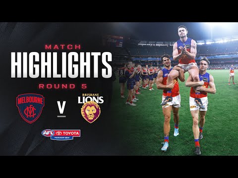 Melbourne v Brisbane Highlights | Round 5, 2024 | AFL