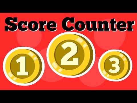 How to Make a Simple Score Counter For Your Unity 2D Game? Simple Tutorial.