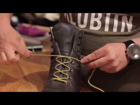 Vaelluskenkien kengännauhojen solmiminen - Nopeat Niksit