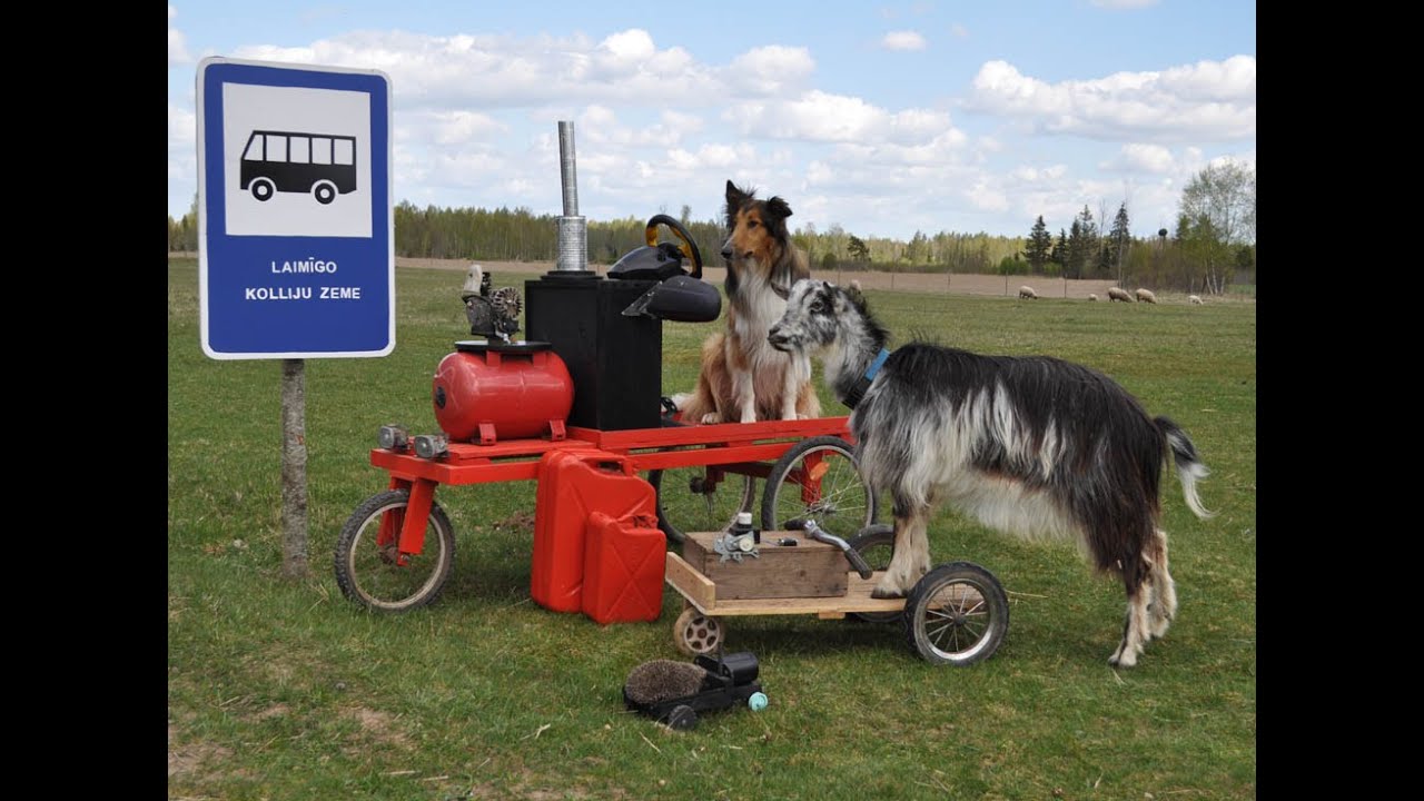 Fermas kolliju īsfilma ''Traktors'' /VIDEO/