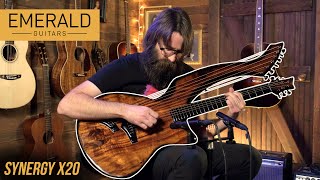 Video thumbnail for Emerald Synergy X20 Harp Guitar Demo  |  Matt Chulka by Eddie's Guitars