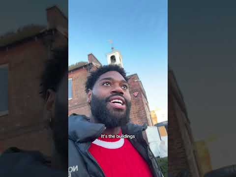 Exploring RANDOM UK towns 🥴 #americanabroad #ukvsusa #portsmouth #travel #britishculture