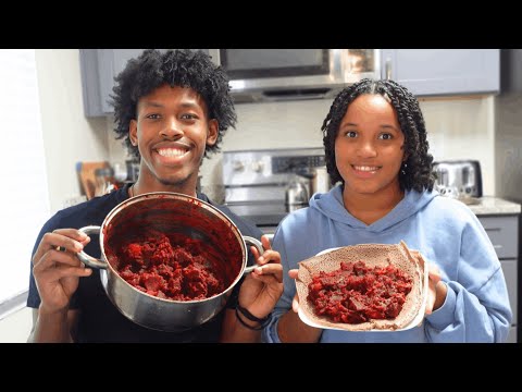 Ethiopian Vegetarian Beets Stew! (Key Sir Alicha)