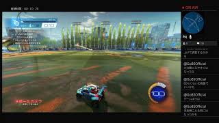 テスト配信　ロケットリーグ