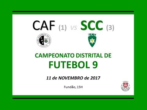 CAFundão vs SCC - Futebol de 9 - 11 Novembro 2017