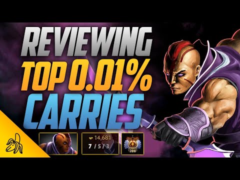 How do the Best Players in the World Improve? Reviewing A Top 300 Carry Replay