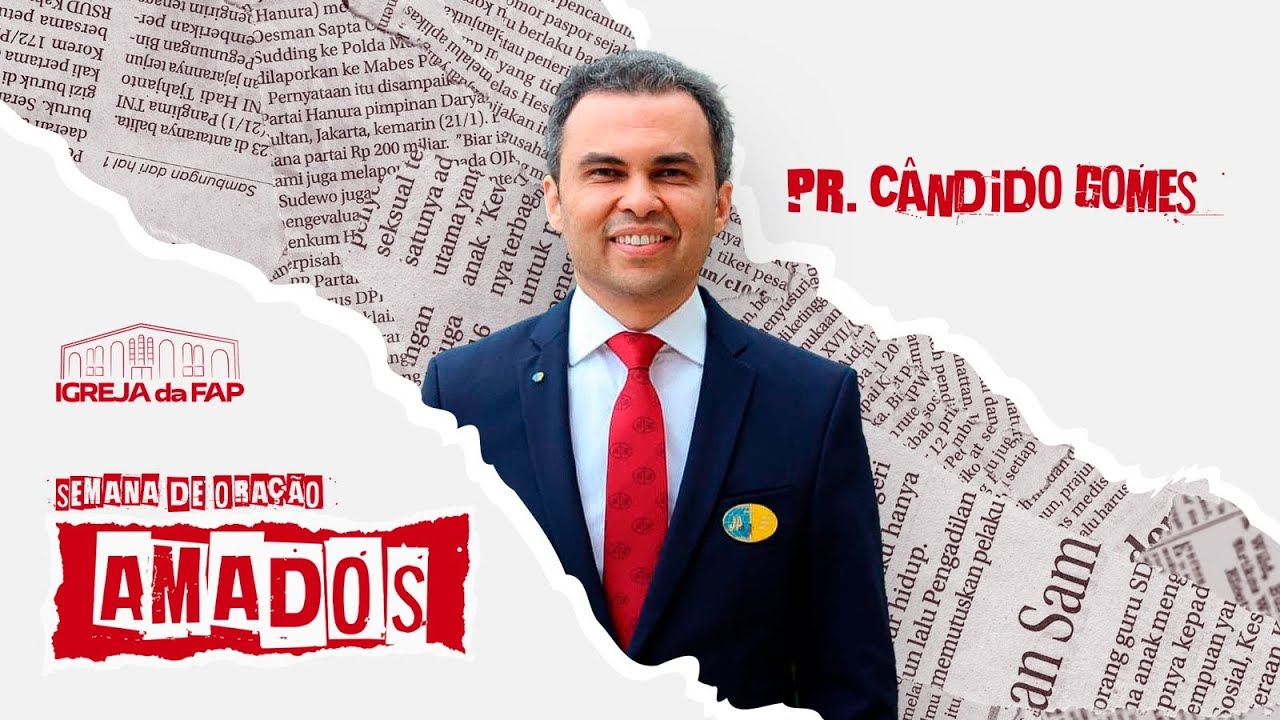🔴 A cruz antes da cruz - Semana de Oração com Pr. Candido Gomes