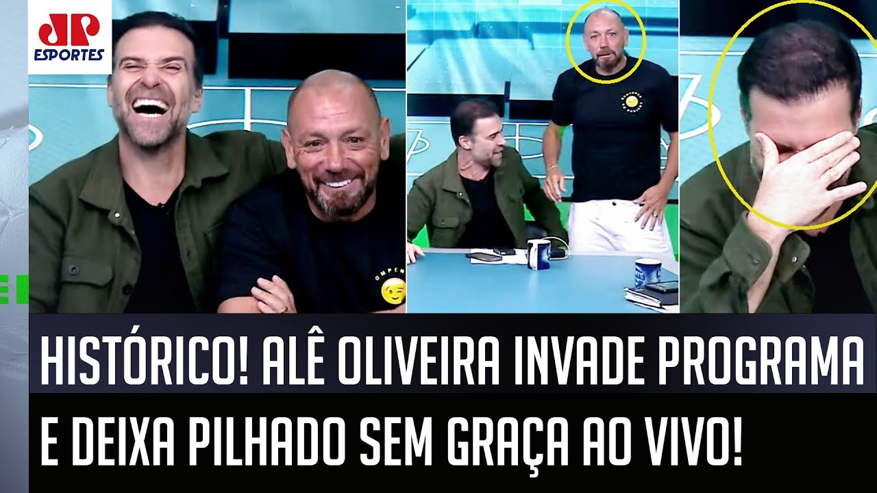 QUE LOUCURA! Alê Oliveira INVADE o Bate-Pronto e DEIXA Pilhado SEM GRAÇA ao FALAR "ABSURDOS" AO VIVO