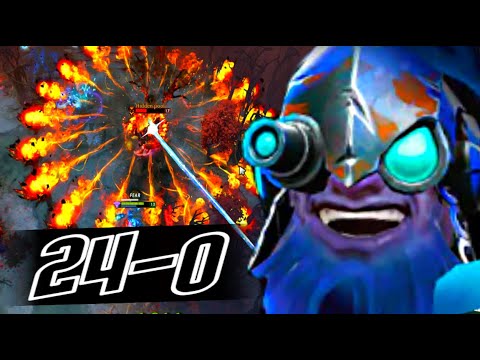 NIWT TINKER - 24-0 PERFECT GAME BY GRAND MASTER TINKER | DOTA 2 7.30 UPDATE | TINKER GAMEPLAY