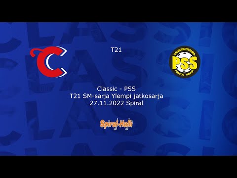 Classic - PSS T21 SM Ylempi jatkosarja 27.11.2022