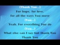 Mikeschair - All I Can Do (Thank You) - with ...