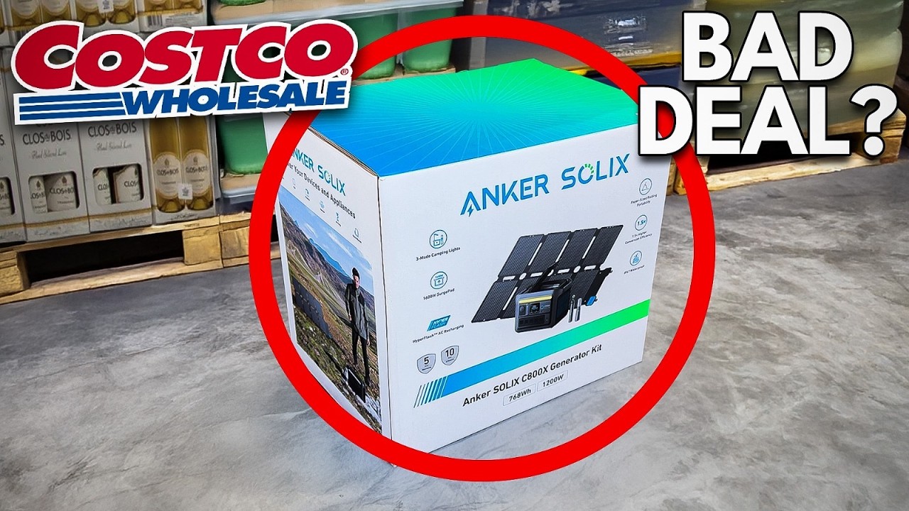 I Bought Costco's CHEAPEST Solar Setup