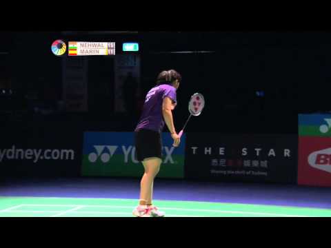 2014 THE STAR AUSTRALIAN BADMINTON OPEN-F-WS-Saina Nehwal (IND) [6] VS Carolina Marin (ESP)